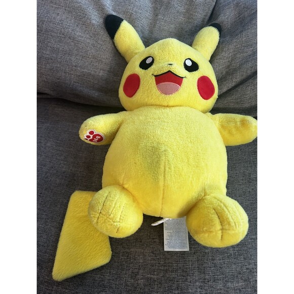 Build A Bear Workshop Stuffed Pikachu 18" Plush 2016 Pokemon - Picture 7 of 7